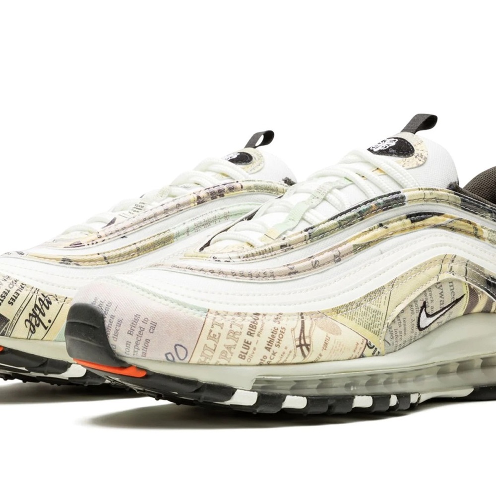 Nike Air Max 97 Newspaper (Like New)(Rare)
